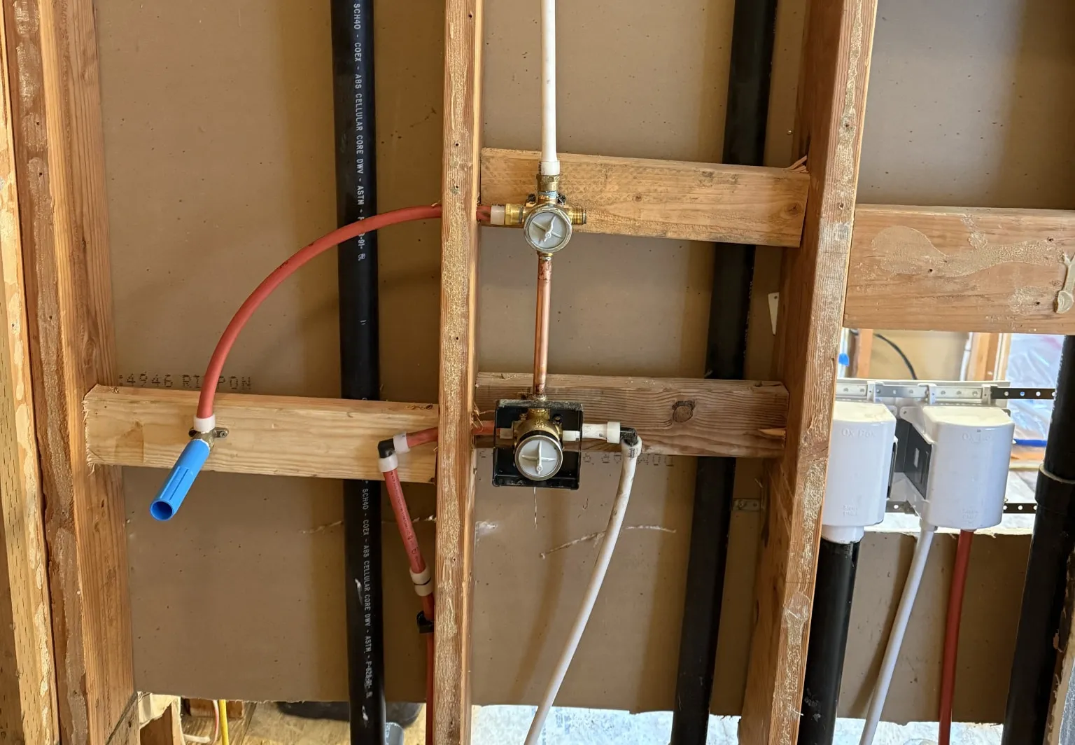 Clean pipe work.